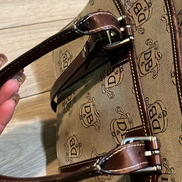 Dooney&bourke monogram shoulder/cross bag - Picture 8 of 17